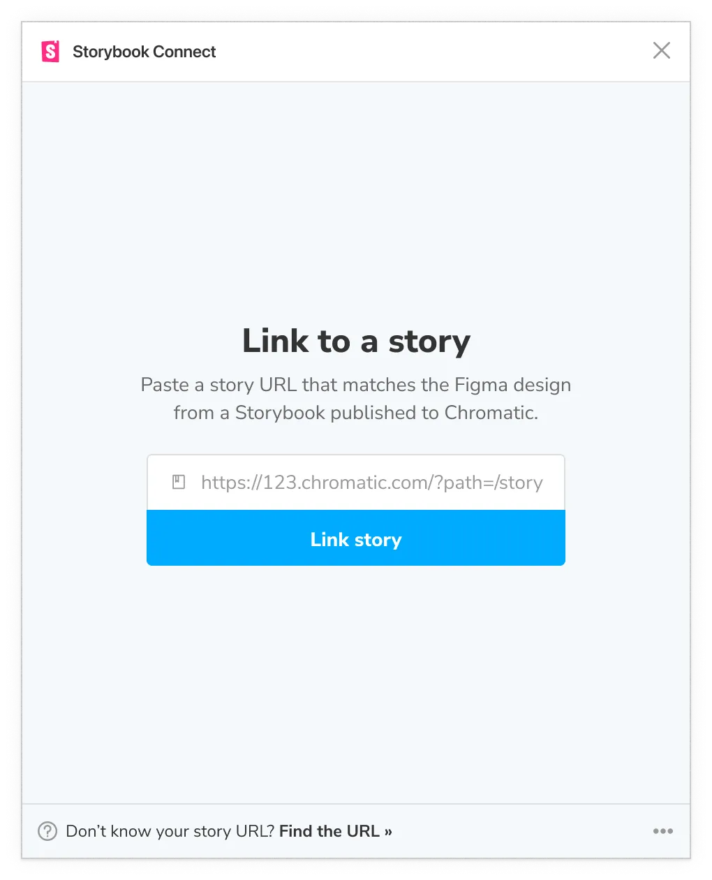 Paste story url